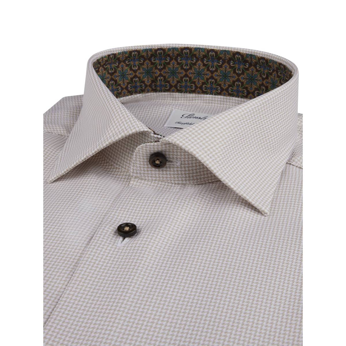 TWILL SHIRT Contrast Light Beige   