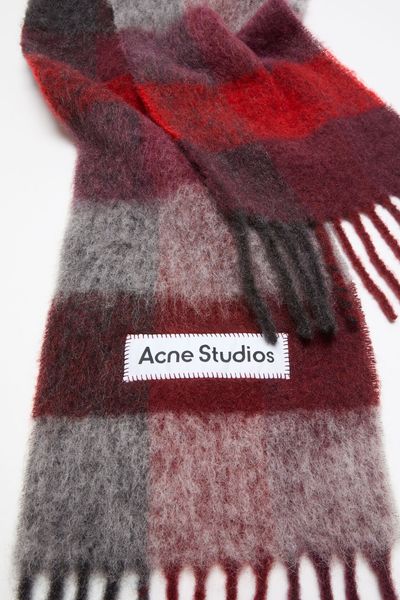Hovedbilde MOHAIR CHECKED SCARF ...