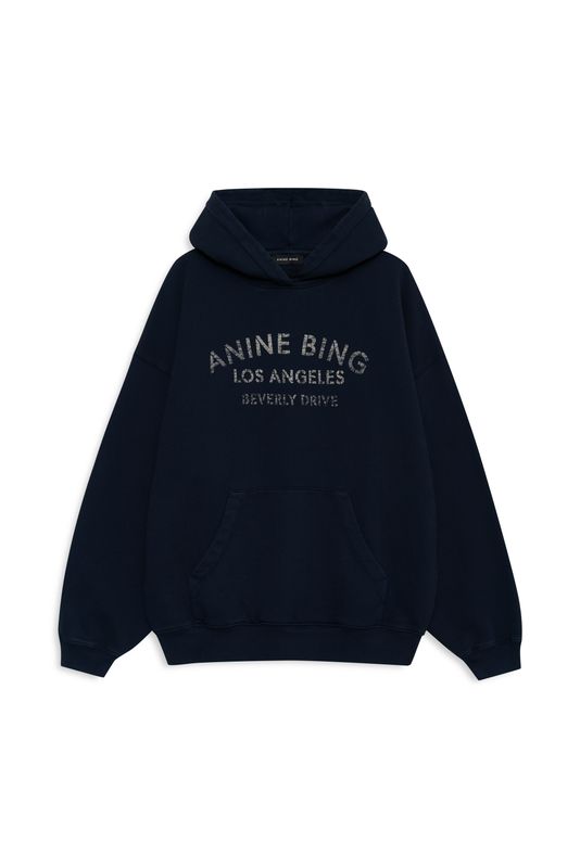 HARVEY Sweatshirt Melrose Stencil Navy