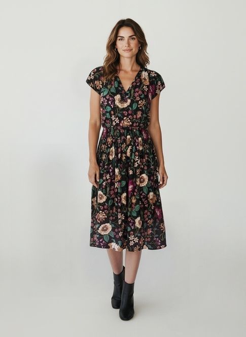 Hovedbilde Marin Cotton Dress Dahlia
