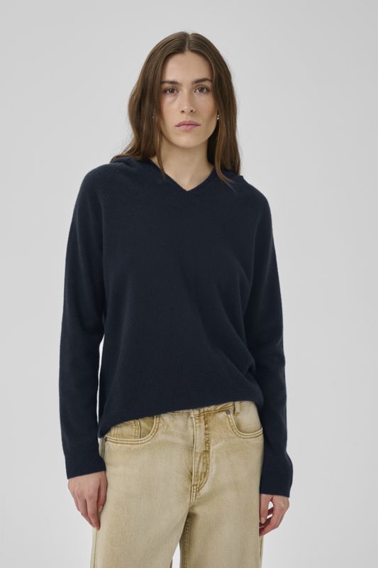 MWJola Hoodie Pullover Dark Sapphire Blue