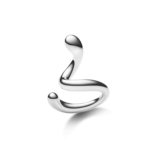Hovedbilde Coil Whirl Ear Cuff Left Sølv