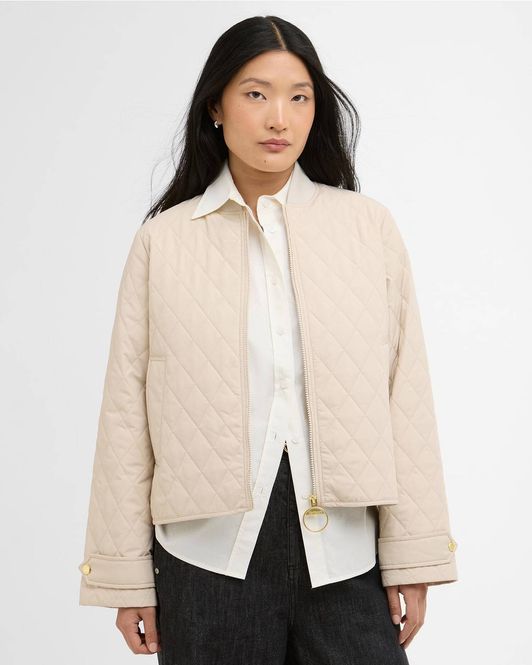 Hovedbilde WHILLAN Quilted Jacket Cream