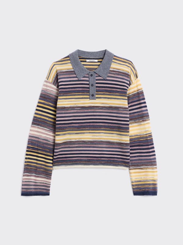 LUNE Space Yarn Polo Multicolor