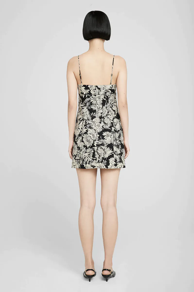 KEIRAN DRESS Black Floral 