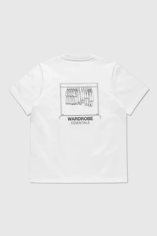 T-Shirt Rack White