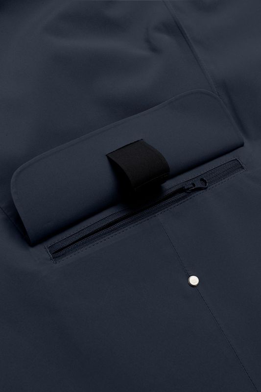 BERGEN PONCHO Dark Navy 