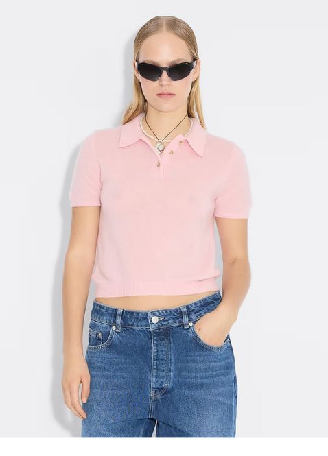Hovedbilde Cashmere Short-Sleeved Polo ...