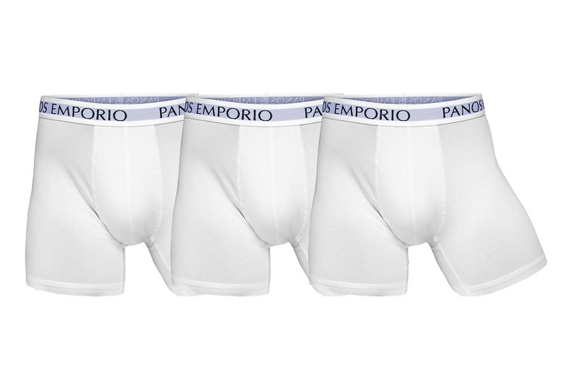 BASE BAMBOO BOXER 3PK White 