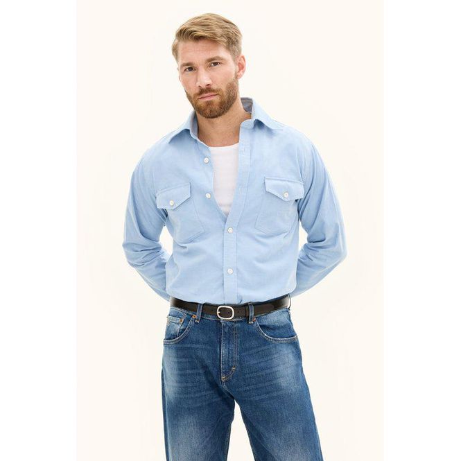 Hovedbilde Baby Cord Shirt Blue Powder 