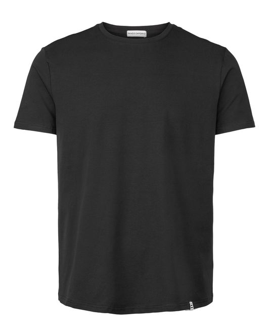 Hovedbilde BAMBOO/COTTON Crew Tee Black 