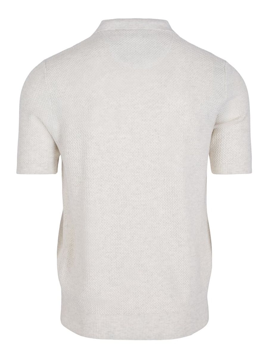 SIMON Polo Knit Beige