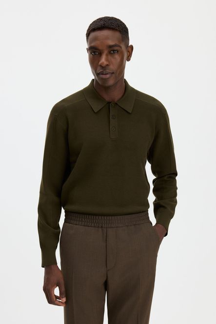 Hovedbilde Textured Knit Polo Shirt