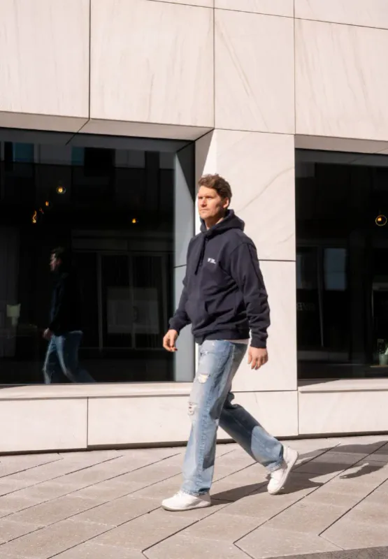 Hoodie NYC Navy 