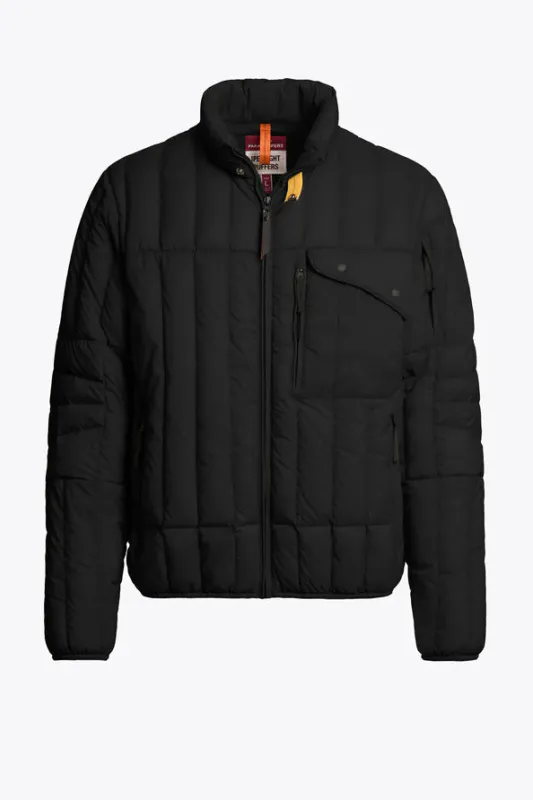 KUON Short Puffer Jacket Black