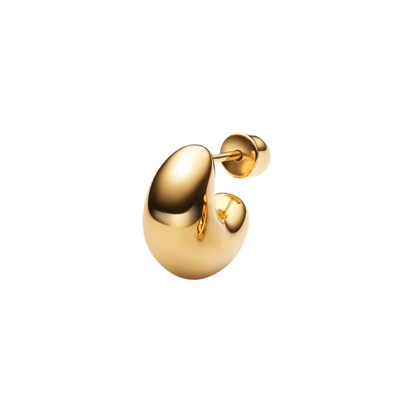 Bilde av TRYVANN PILLOW EARRINGS Gold