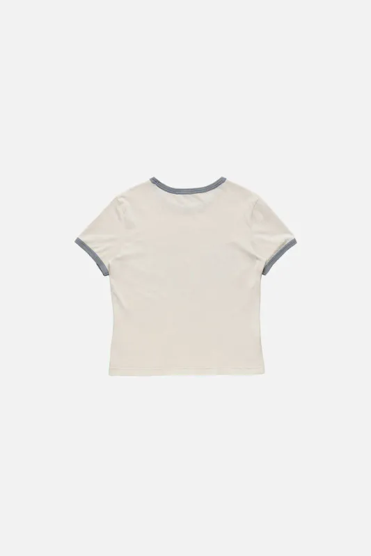 GRAPHIC Tshirt Off White Grey Blue