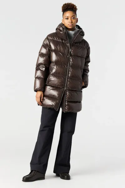 Hovedbilde IVONNE LONG DOWN Jacket Earth ...