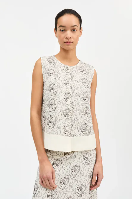 Hovedbilde Mollie Top Ecru