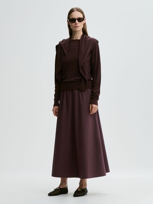 Hovedbilde PHEOBES Skirt Aubergine