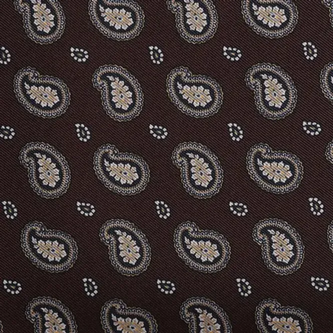 Hovedbilde ASCOT Paisley Silk Brown 