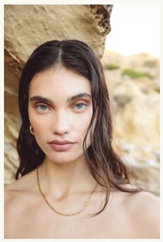 THE SQUARE Necklace Gold