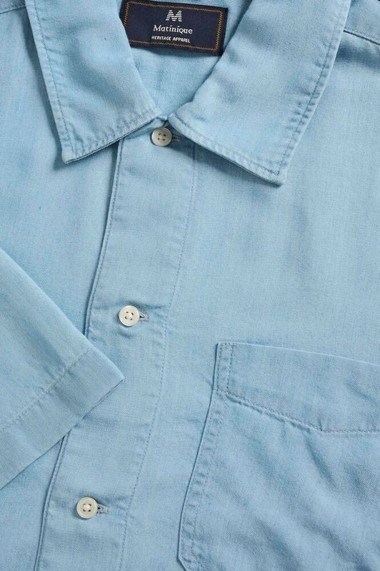 MApelton Short Heritage Light Washed Denim