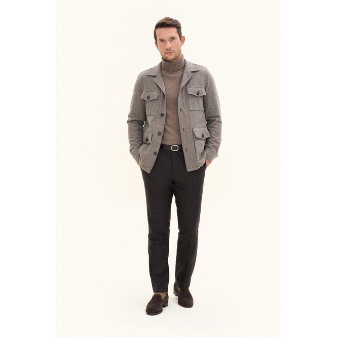 Hovedbilde Safari Shirt Jacket Hazelnut ...