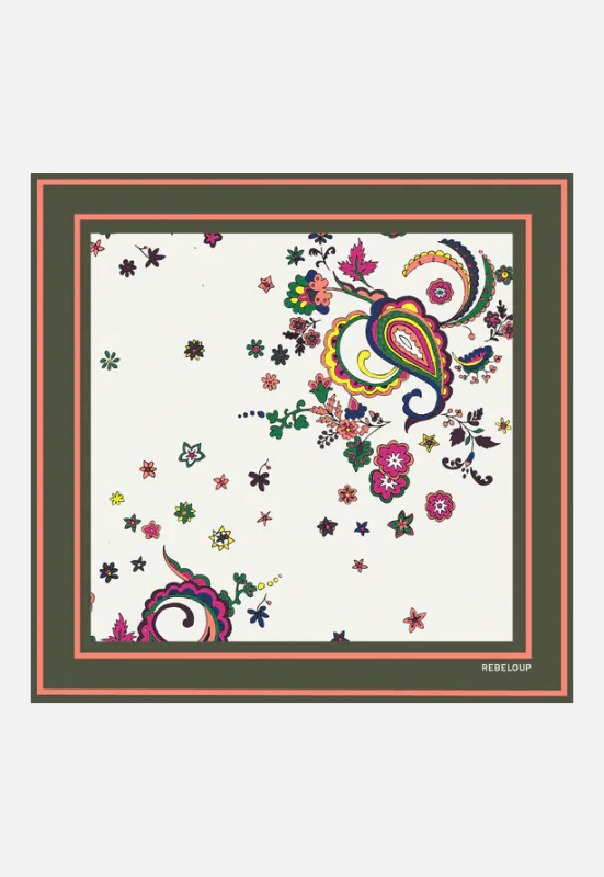 ROSE Silk Scarf