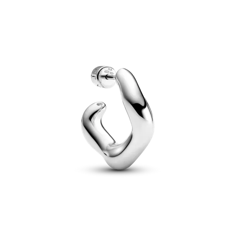 ANIL Hoop Large Silver PAIR