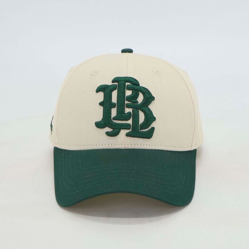 Baseball Cap Green Cream 