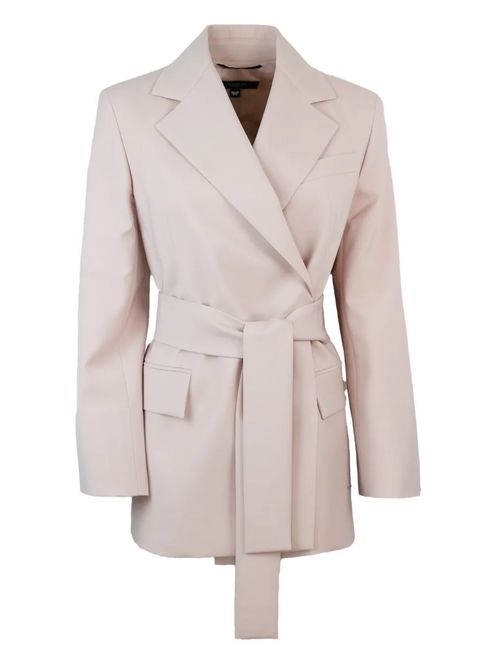 Hovedbilde Teso Belted Wool Jacket Beige ...