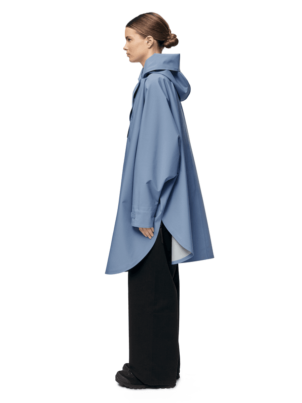 BERGEN PONCHO Blue Hour 