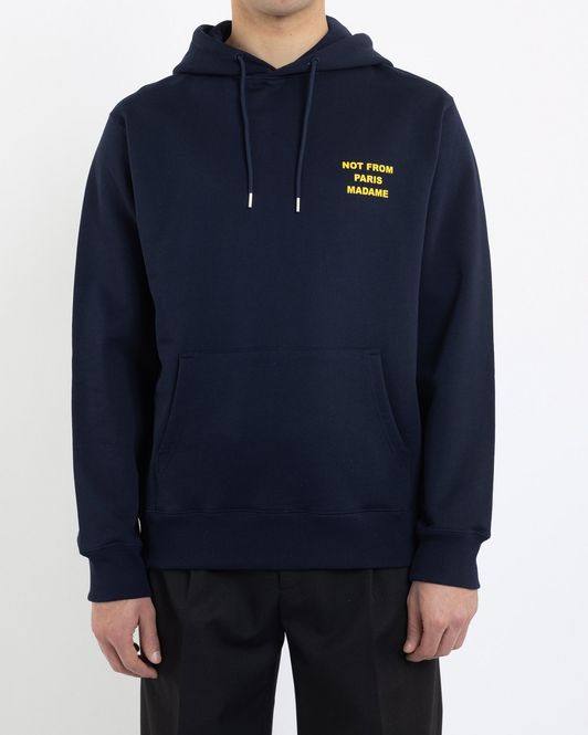 Hovedbilde Bold Slogan Hoodie Navy 