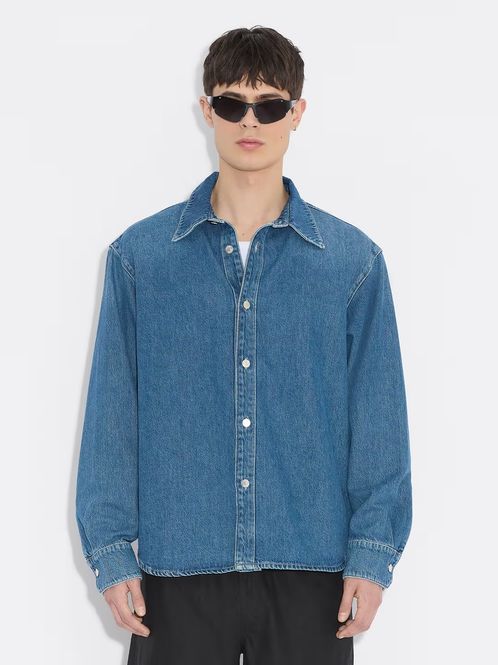 Hovedbilde M Relaxed Denim Shirt Blue