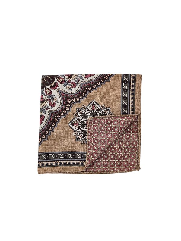 Double Face Silk Pocket Square 