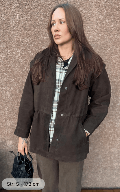 Hovedbilde Winnie Leather Jacket Dark ...