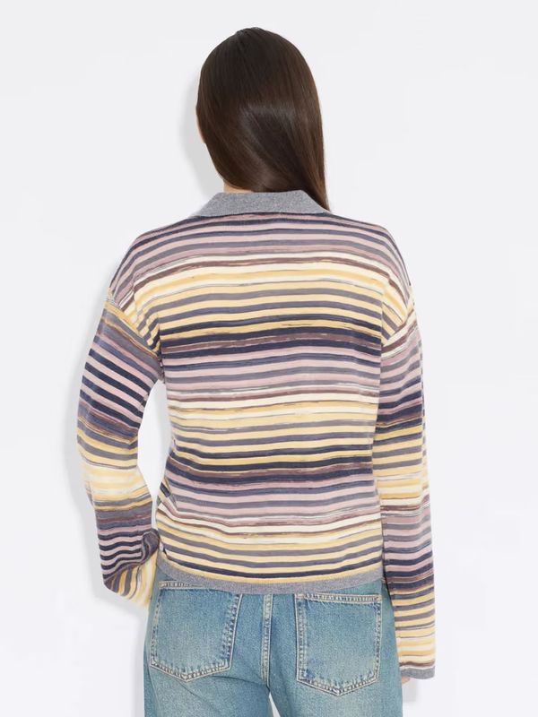 Luna Space Yarn Polo Multicolor 