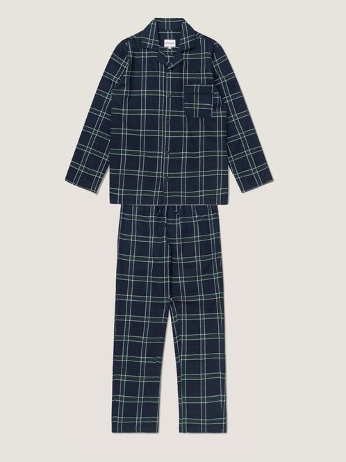 Hovedbilde PAJAMA Set Navy Tartan 