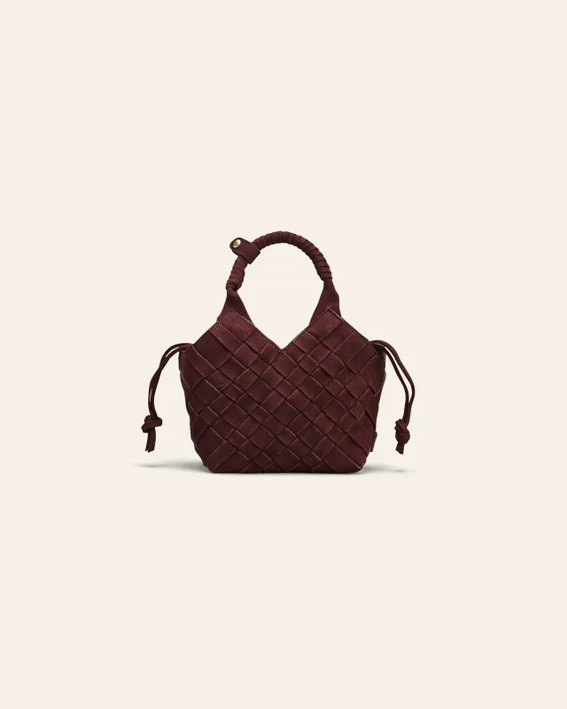 MISU MINI Crossbody bag Fudge Nubuck