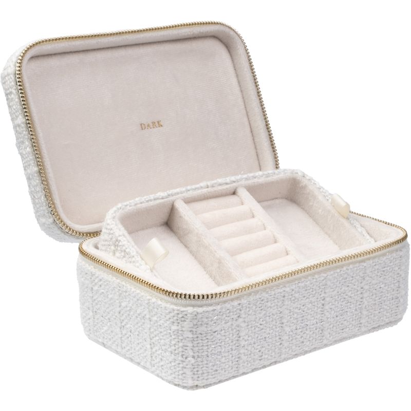 Tweed JEWELLERY Box Off White