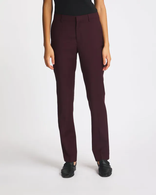 EMMA Wool Burgundy