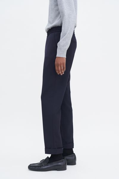 Hovedbilde Terry Cropped Trousers Navy