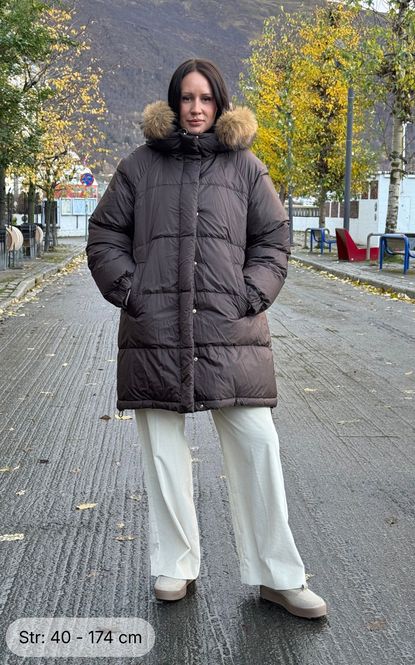 Hovedbilde Anfora Quilted Coat Brown 