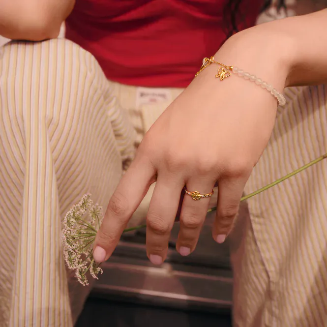 Hovedbilde CLOVER Ring Gold
