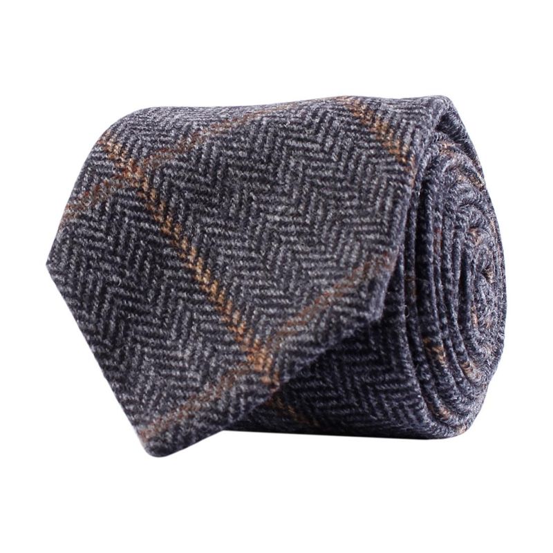 CLASSIC TIE Wool Dark Grey 