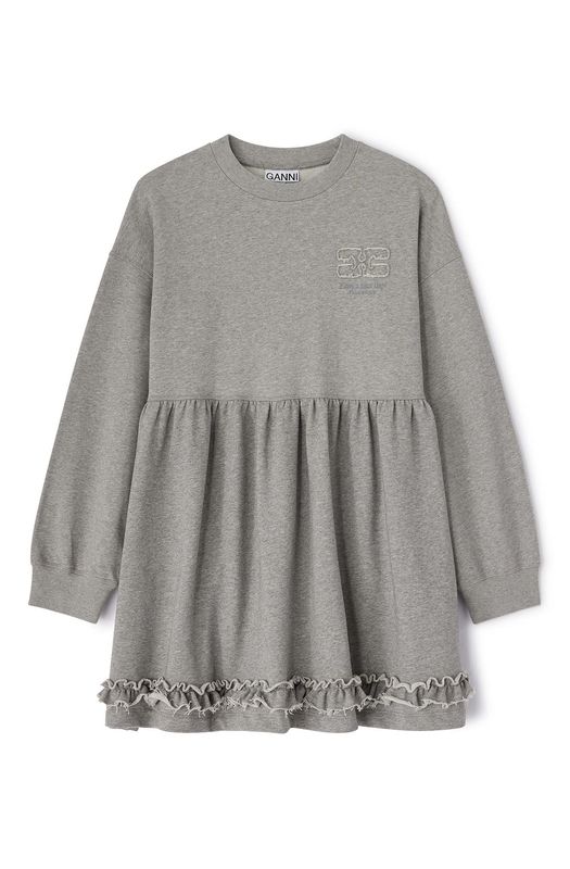 ISOLI Crewneck Peplum Dress Paloma