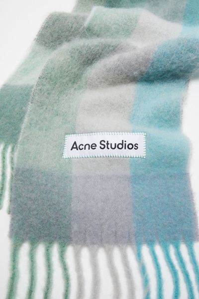 Hovedbilde MOHAIR CHECKED SCARF ...