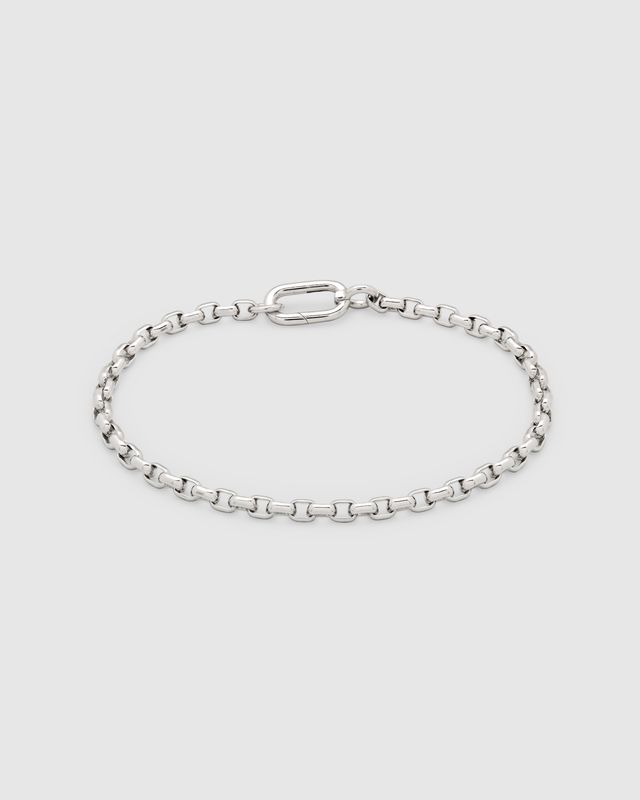 LEE Bracelet Thick Silver 