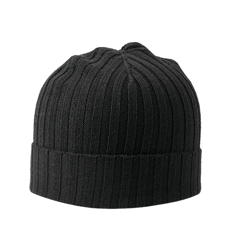 BEANIE RIB Black